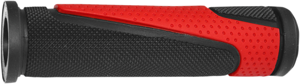 807 Double Density Open End Grips Black, Red, 1, nordicamoto.ro