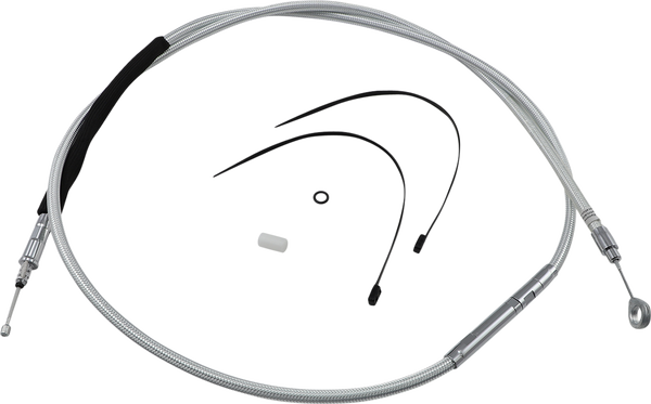 High-efficiency Braided Sterling Chromite Ii® Clutch Cable Silver, 1, nordicamoto.ro