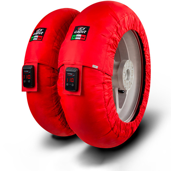 Suprema Vision Tire Warmer Red M/XL, 1, nordicamoto.ro