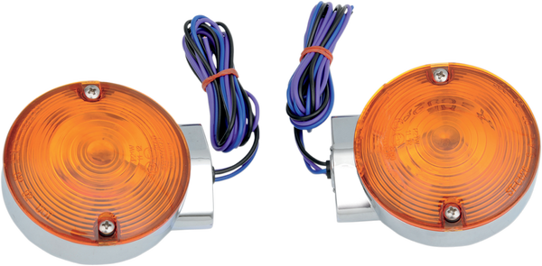 Replacement Touring Turn Signals Chrome, 1, nordicamoto.ro