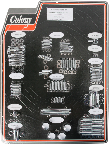 Allen Bolt Kit Silver, 1, nordicamoto.ro