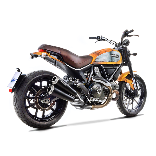 Gp Duals Slip-on Muffler Sandblast, 2, nordicamoto.ro