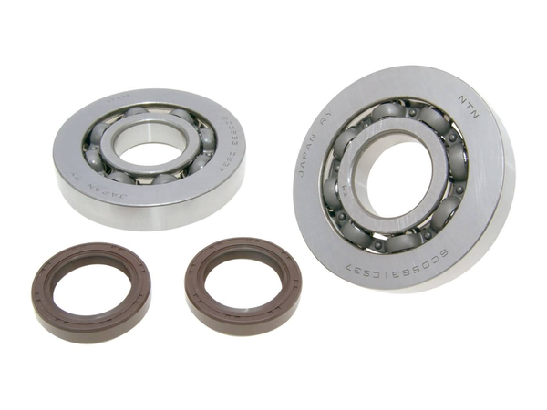 Crankshaft Bearing Set Fkm For Gilera Runner, Piaggio Hexagon, Italjet Dragster 125, 180cc, 1, nordicamoto.ro