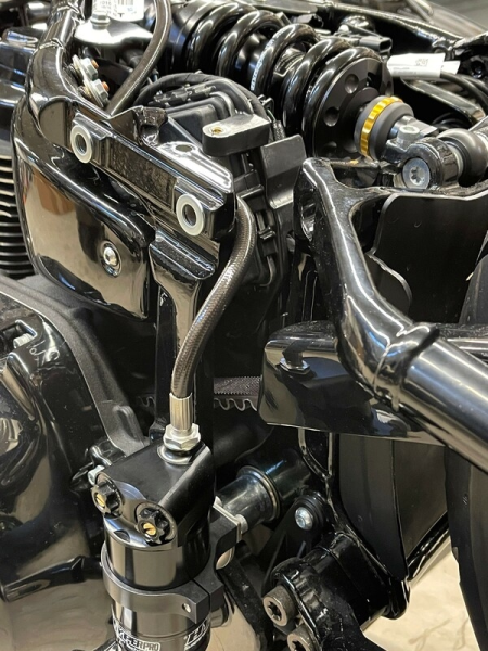 Softail Fully Adjustable Shocks Black, Gray, Bronze, 4, nordicamoto.ro