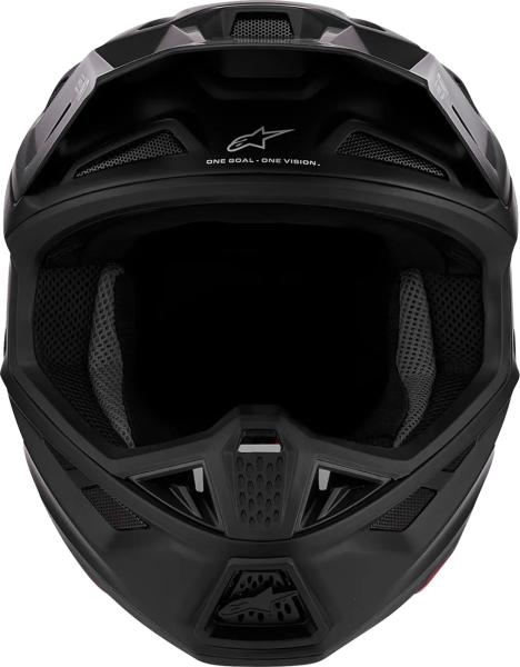 Alpinestars S-M7 egyszínű, matt fekete bukósisak, L-es méret, 8, nordicamoto.ro