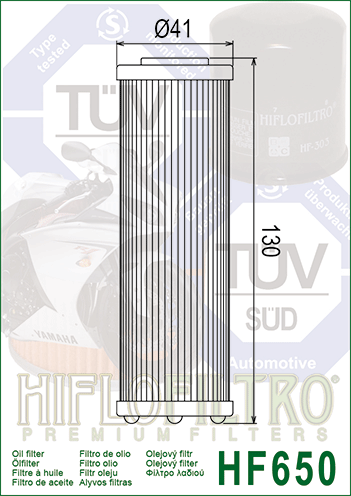 KTM ADVENTURE 790–1190 olajszűrő, gyártó: Hiflofiltro HF650, 1, nordicamoto.ro
