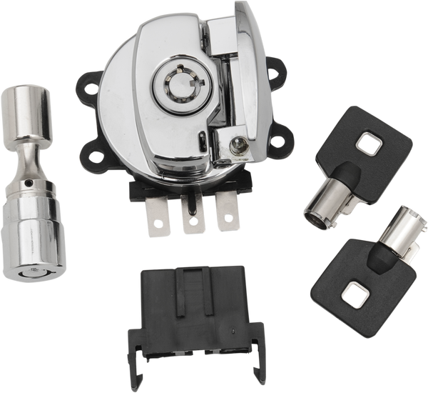 Side Hinge Ignition Switch Black, 1, nordicamoto.ro