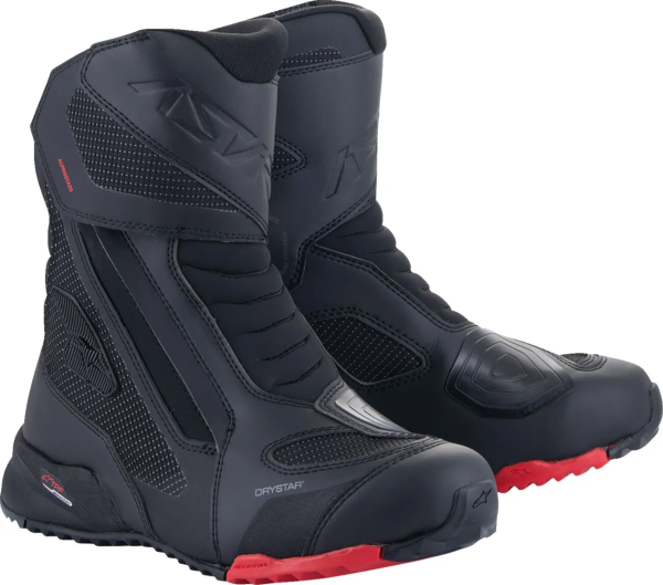 Alpinestars RT-7 Drystar csizma, fekete/piros, 48-as méret, 1, nordicamoto.ro