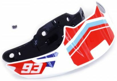 SHOEI NXR fekete sisak hátsó szellőző kiegészítő, 2, nordicamoto.ro