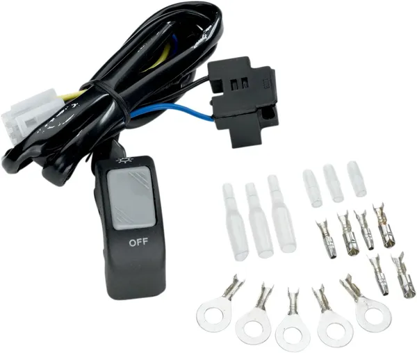 MOOSE RACING Universal Headlight Switch Black, Gray, 1, nordicamoto.ro