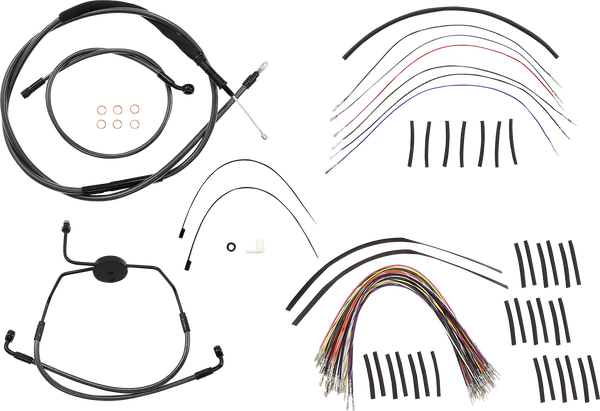 1-1/4(r) Viking Handlebar Installation Kit Black, 1, nordicamoto.ro