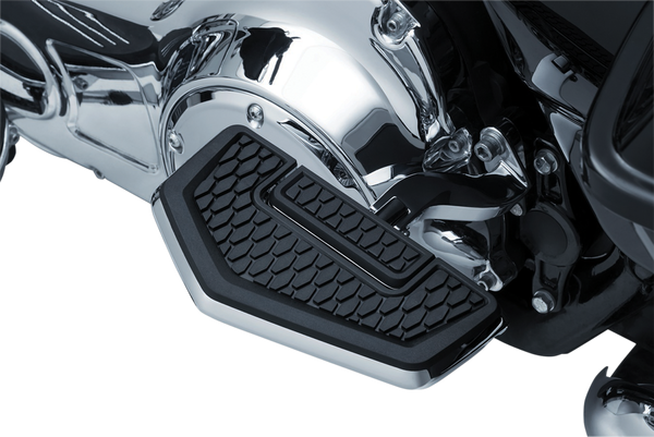 Hex Folding Floorboard Black, 1, nordicamoto.ro