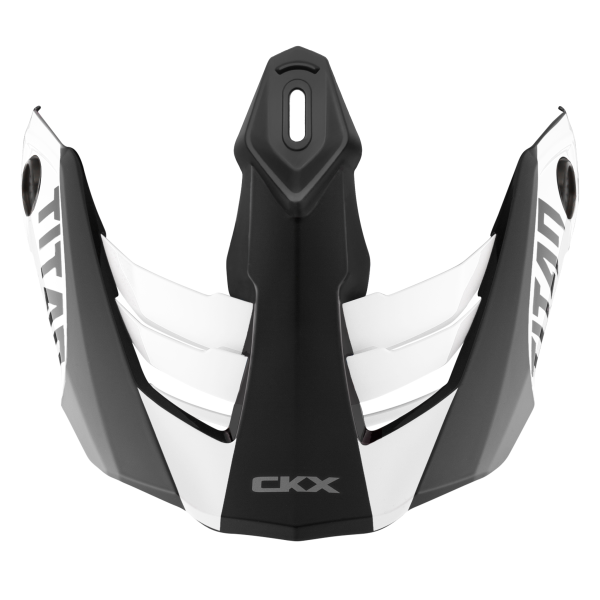 CKX Titan Peak Airflow Extra White Glossy, 1, nordicamoto.ro