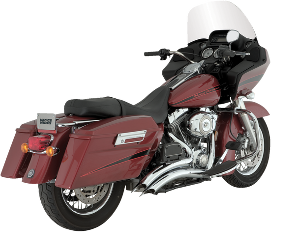 Big Radius Exhaust System Chrome, 1, nordicamoto.ro