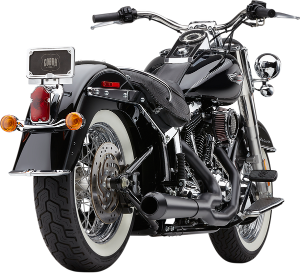 El Diablo 2:1 Exhaust System Black, 2, nordicamoto.ro