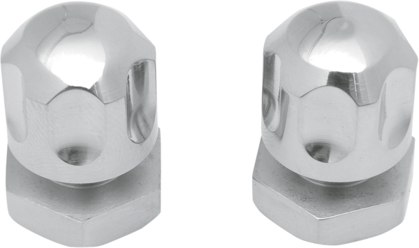 Six-shooter Seat Mount Knob Silver, 1, nordicamoto.ro
