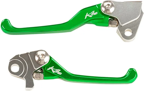 Unbreakable Pivot Clutch And Brake Levers Green, 1, nordicamoto.ro
