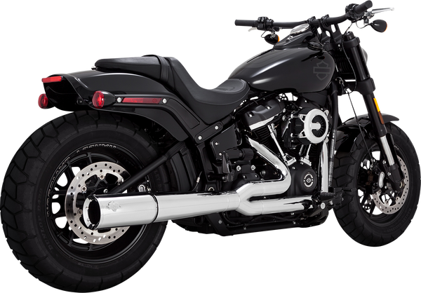 Pro Pipe 2-into-1 Exhaust System Chrome, 1, nordicamoto.ro