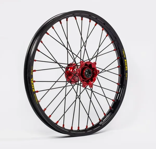 Elite Mx-en felni, fekete küllők, piros, 1, nordicamoto.ro