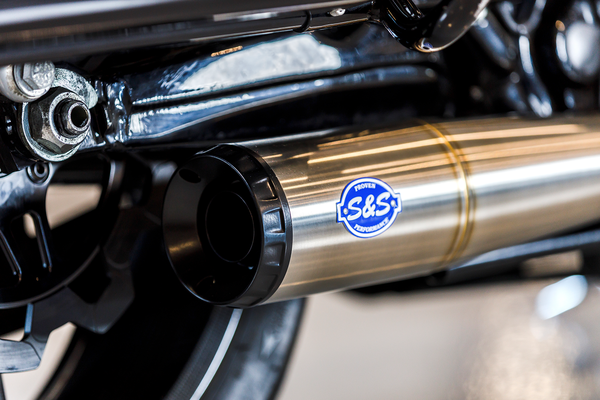 Diamondback 2-into-1 Exhaust System Brushed, 2, nordicamoto.ro