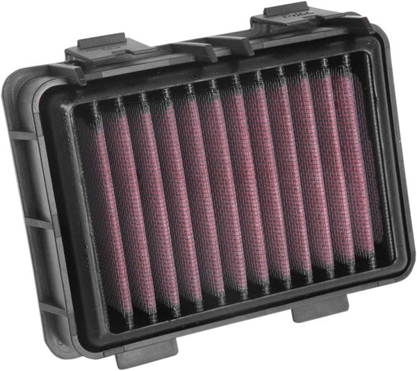High-flow Air Filter Black, Red, 2, nordicamoto.ro