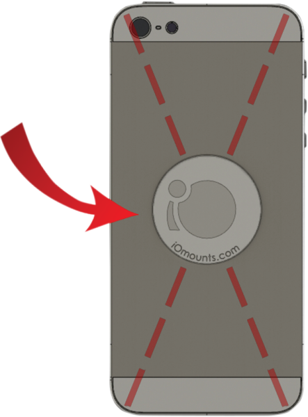 Replacement Ioadapt Disc Silver, 3, nordicamoto.ro
