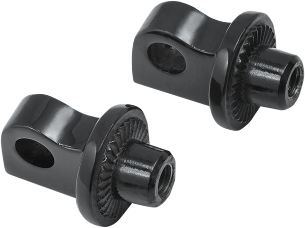 Male-mount Footpegs Adapter Black, 1, nordicamoto.ro