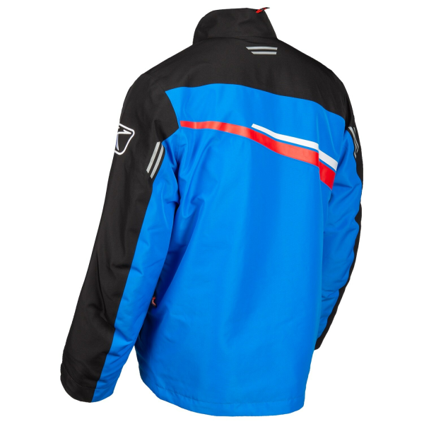 Geaca Snowmobil Klim Kaos Insulated Black - Electric Blue Lemonade, 16, nordicamoto.ro