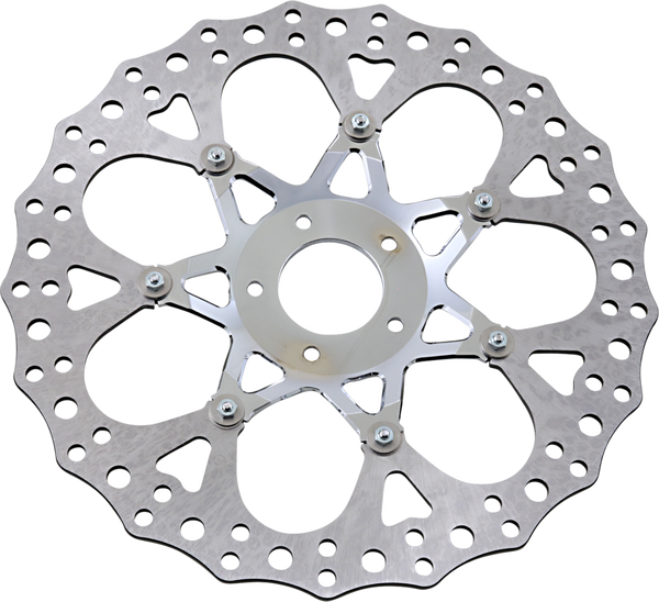 Two-piece Floating Brake Rotor Chrome, 2, nordicamoto.ro