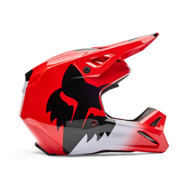 Fox V1 Shield Red S sisak, 1, nordicamoto.ro