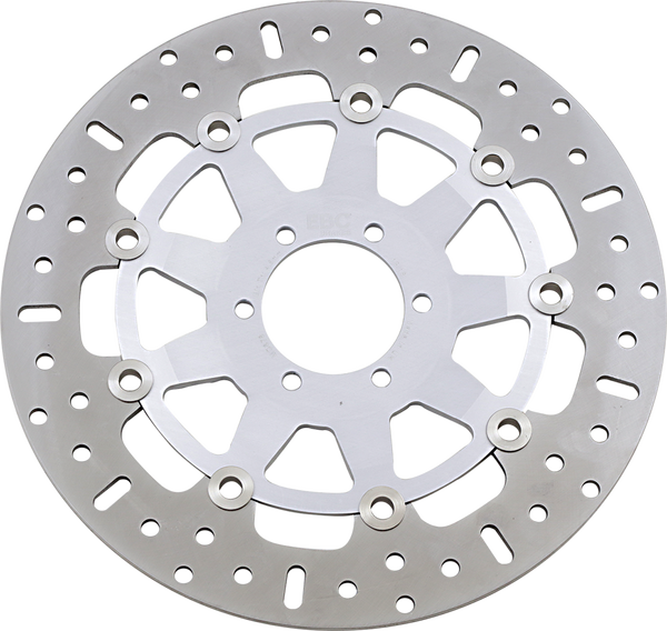 Round Pro-lite Brake Rotor Silver, Stainless Steel, 1, nordicamoto.ro