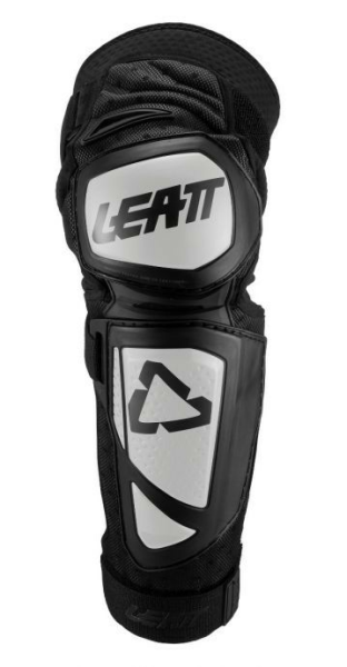Leatt EXT gyermek térdvédők, fekete/fehér, 1, nordicamoto.ro