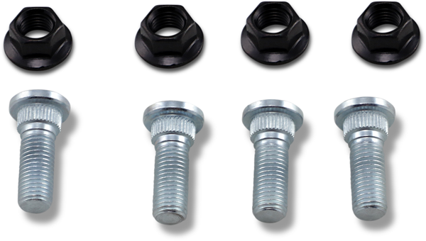 Wheel Stud/nut Kit Silver, 3, nordicamoto.ro