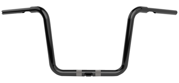 Twin Round Handlebar Black, 1, nordicamoto.ro