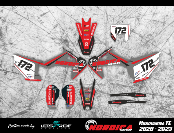 Kit stickere Nordicamoto Husqvarna 2020-2023, 1, nordicamoto.ro