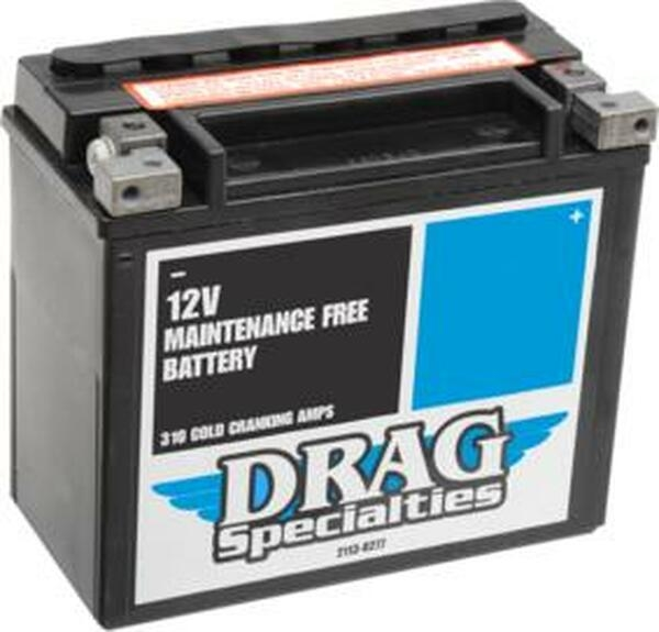 Drag Specialties Agm Maintenance-free Battery, 1, nordicamoto.ro