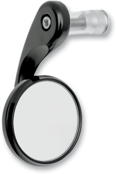 Bar-end Shooter Mirror Black, 2, nordicamoto.ro