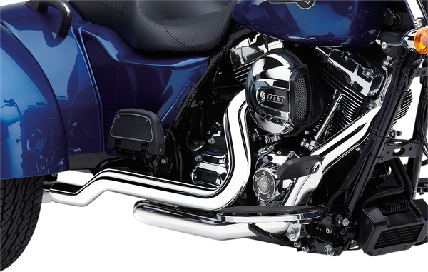 Powerport Dual Headpipes For Trikes Chrome, 1, nordicamoto.ro