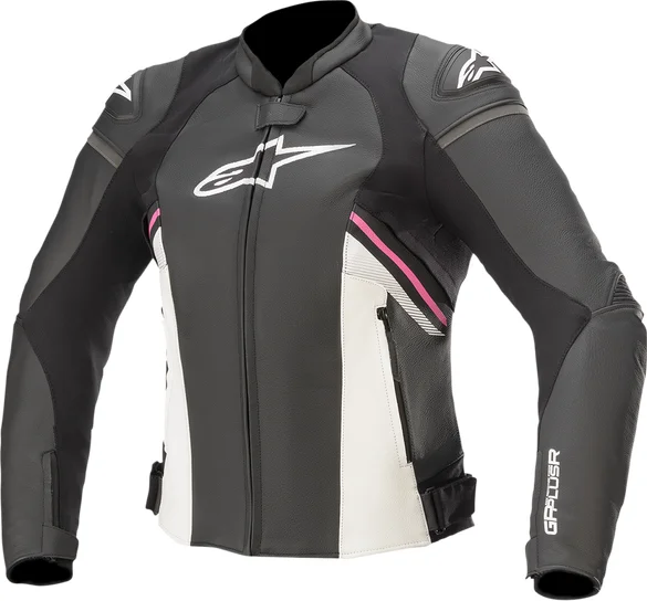 Women's Stella Gp Plus R V3 Leather Riding Jacket Black 48, 2, nordicamoto.ro