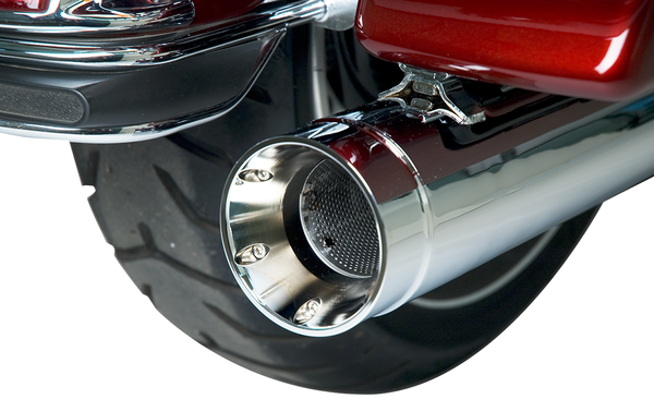 Stout Slip-on Mufflers Chrome, 1, nordicamoto.ro
