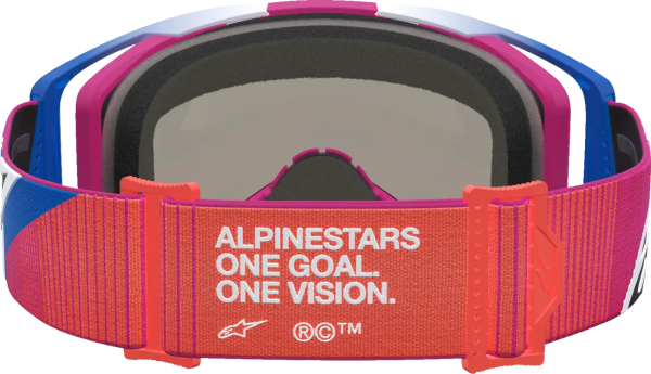 Alpinestars Vision 8 Maven síszemüveg – piros/fekete/színezett lencse, 2, nordicamoto.ro