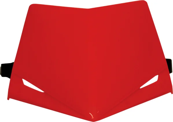 Replacement Upper Plastic For Stealth Headlights Red, 1, nordicamoto.ro