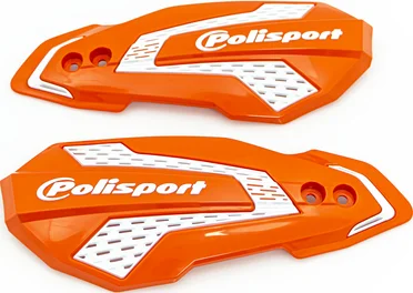 Replacement Plastic For Mx Flow Handguard Orange, White, 1, nordicamoto.ro
