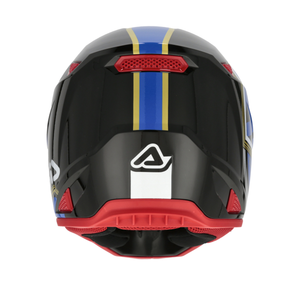 Acerbis Whoops Graphic sisak, fekete/kék, XS, 6, nordicamoto.ro
