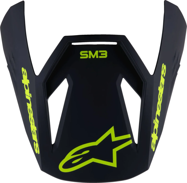 Alpinestars SM3 Radium fekete/sárga gyermek sisakpajzs, 1, nordicamoto.ro