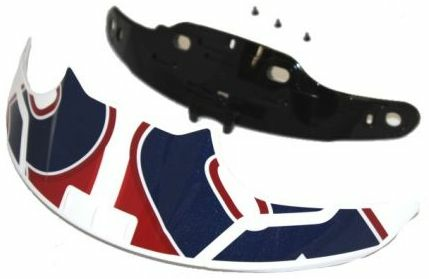 SHOEI NXR fekete sisak hátsó szellőző kiegészítő, 7, nordicamoto.ro