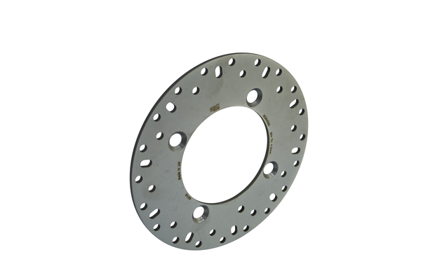 Round D-series Fixed Offroad Brake Rotor Gold, Polished Steel, Stainless Steel, Zinc, 1, nordicamoto.ro