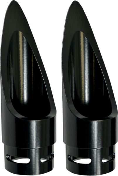 Family Jewel Exhaust Tip Black, Ceramic-coated, 1, nordicamoto.ro