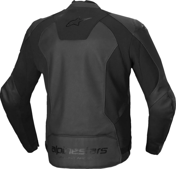 Alpinestars Faster V3 fekete bőrdzseki, 56-os méret, 2, nordicamoto.ro