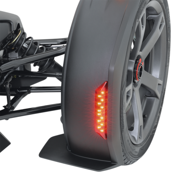 Rear Front Fender Marker Light - Can-am Red, 3, nordicamoto.ro